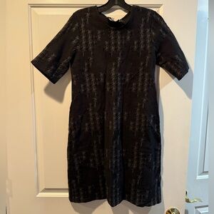Leota women’s black textured dress. Size S